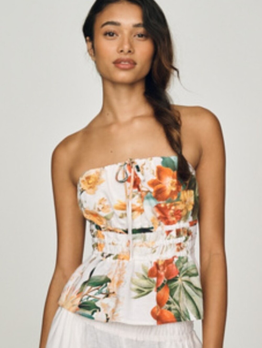 NWT Anthropologie Somerset Strapless Blouse
